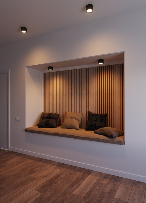 Spotlight Batilda LED Svart 8,2 cm Nordlux